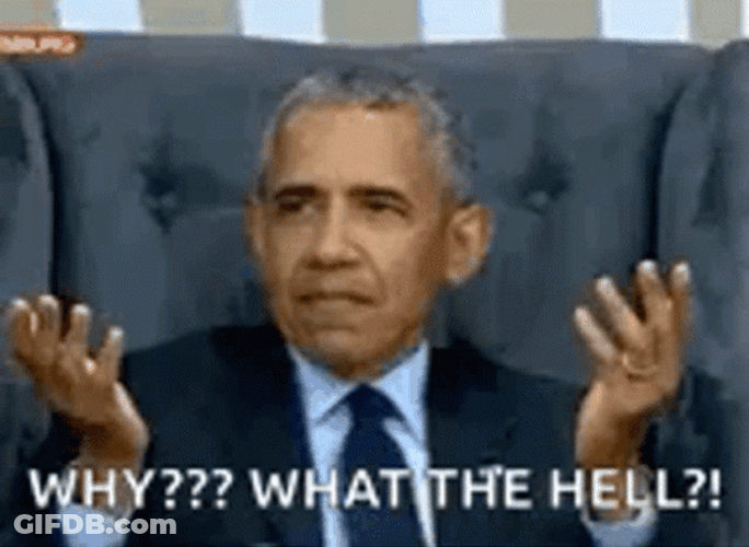 Why What The Hell Barack Obama GIF