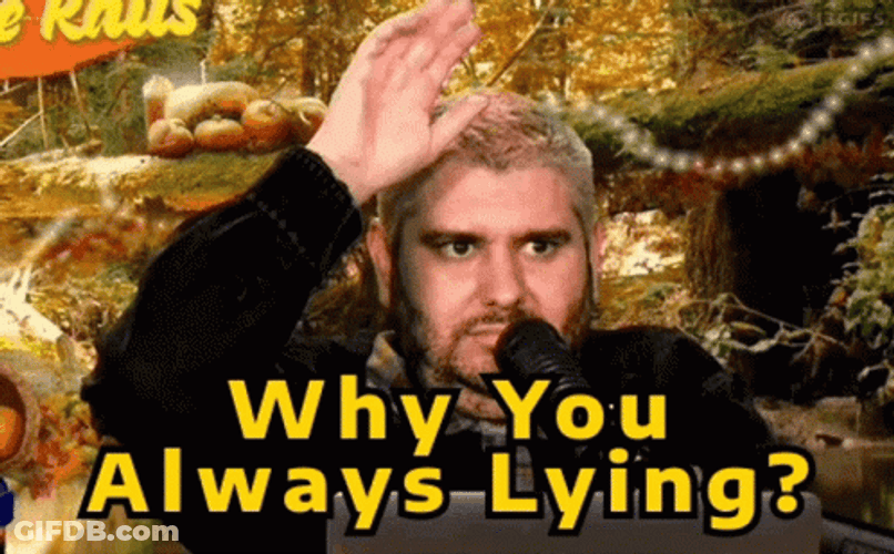 Why You Always Lying Ethan Klein Youtuber GIF