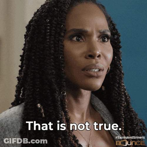 Why You Always Lying Saints And Sinners GIF