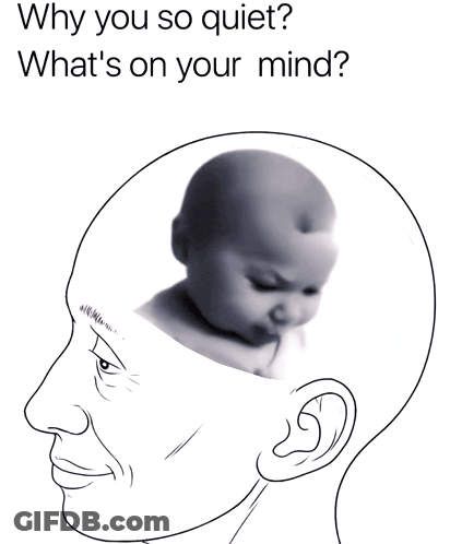 Why You So Quiet What's On Your Mind GIF