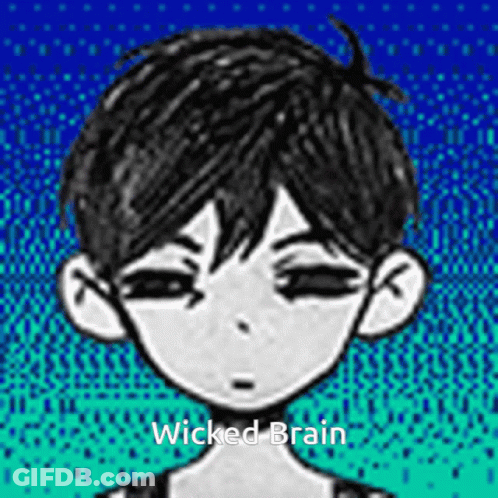 Wicked Brain Boy Drawing GIF