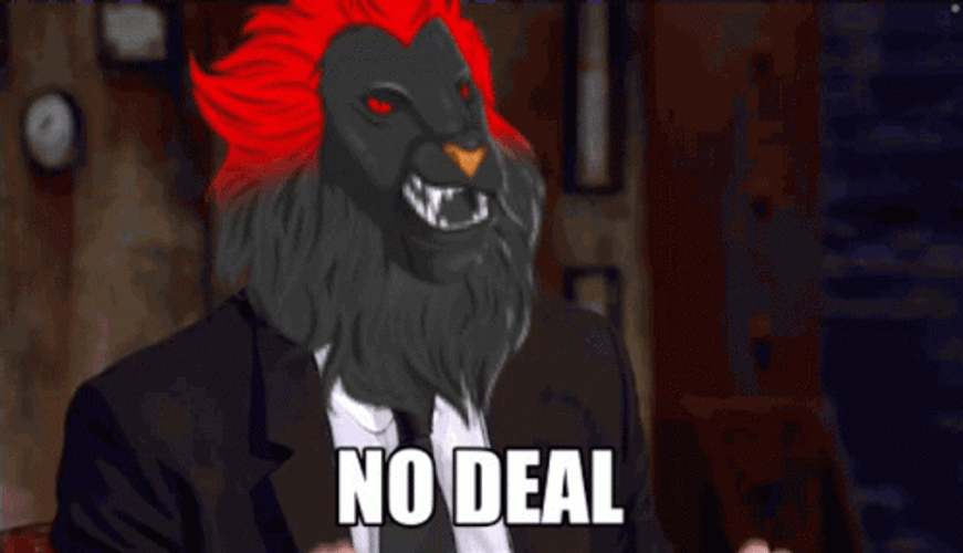 Wicked King Coffee No Deal GIF