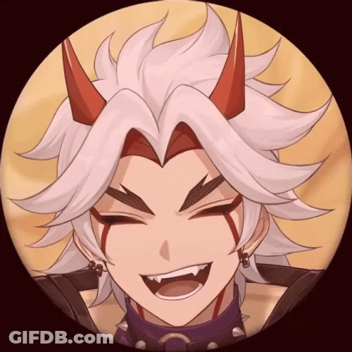 Wicked Laugh Arataki Itto GIF