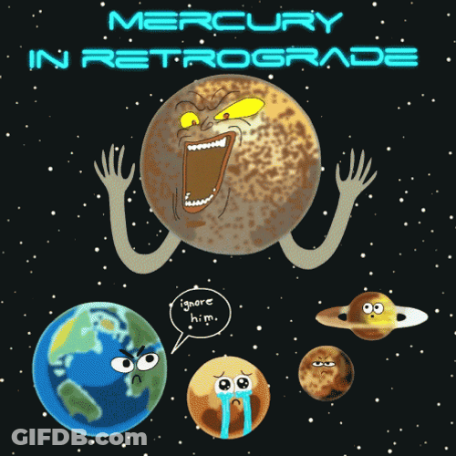 Wicked Laughing Mercury Confused Planets GIF