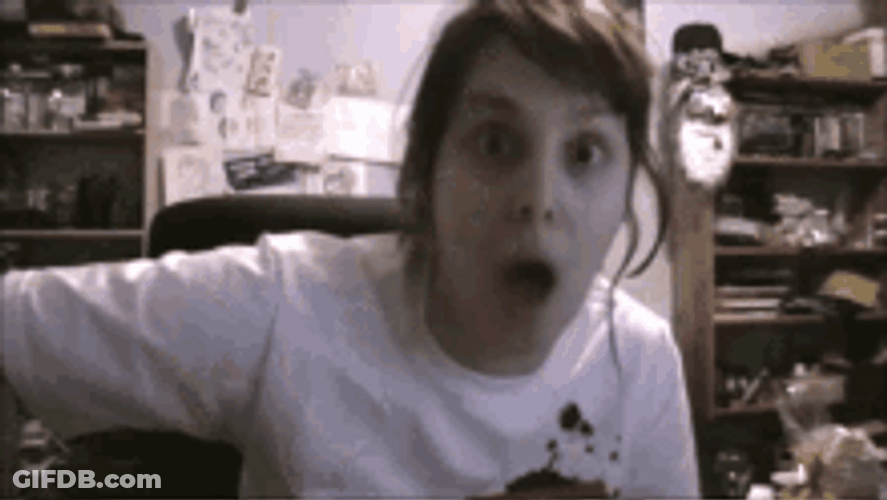 Wicked Science Dina Demiris Pretends To Be Shocked GIF
