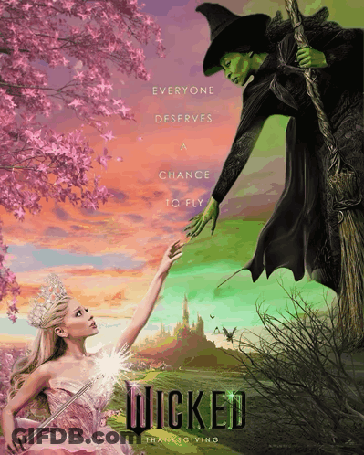 Wicked Thanksgiving Witch And Fairy GIF