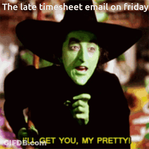 Wicked Witch From The Wizard Of Oz Says I 'Ll Get You My Pretty GIF