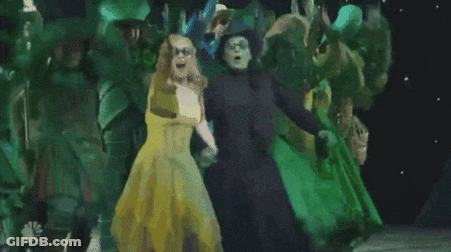 Wicked Witch Melting Theater Play GIF