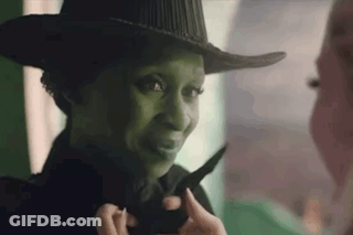 Wicked Witch Of The West Looking In Mirror GIF