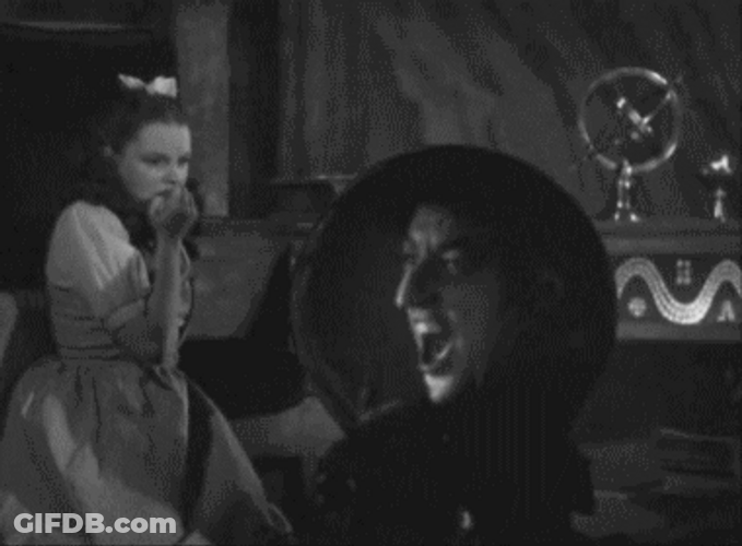 Wicked Witch Of The West Mirror Reflection GIF