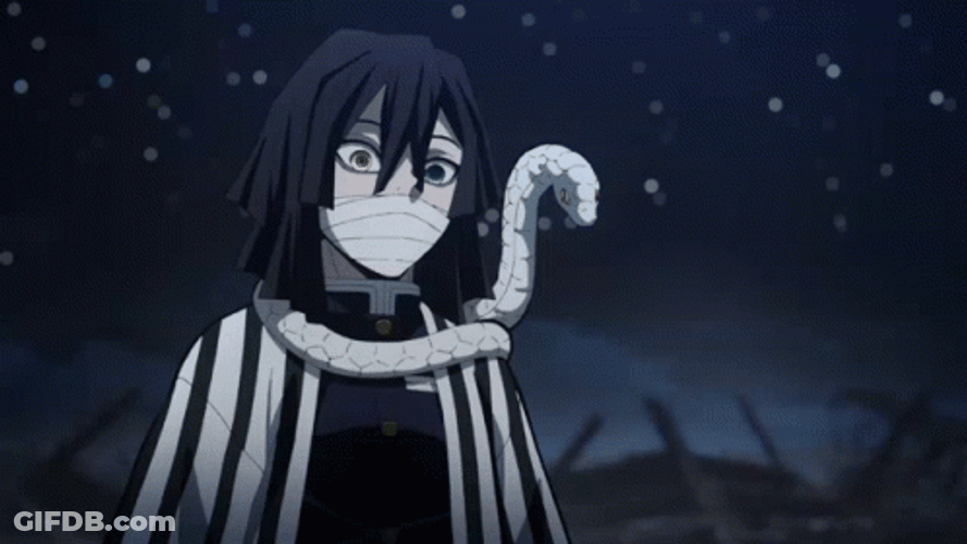 Wide Eyes Of Obanai GIF