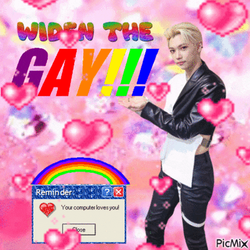 Widen The Gay Skz GIF