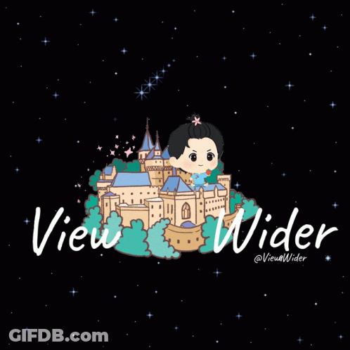 Wider Logo Castle Girl GIF