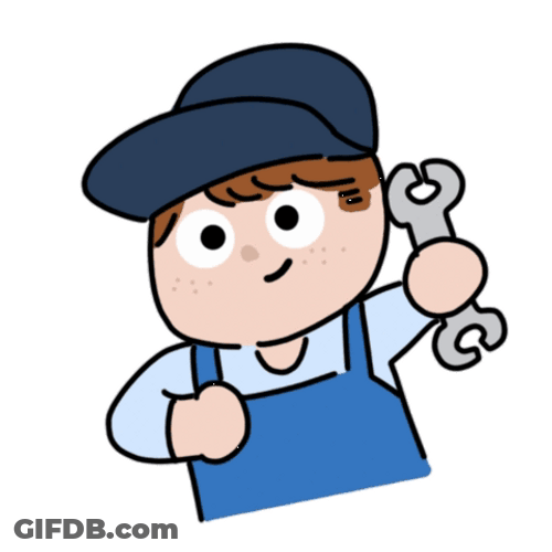 Wiggling Plumber Holding Tool GIF