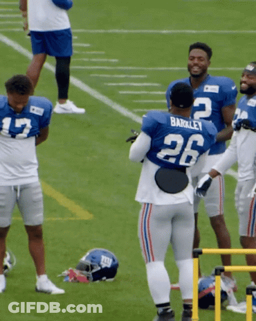 Wiggly Dance Saquon Barkley GIF