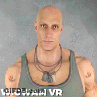 Wigwam VR Necklace Tank Top Man GIF