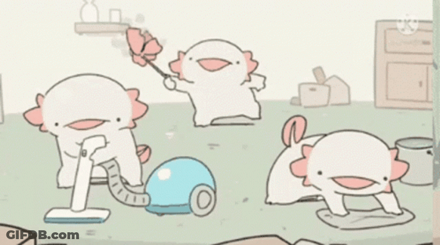 Wild Crazy Axolotl GIF