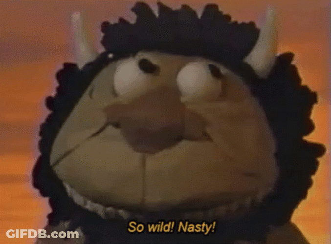 Wild Things Eyes Spinning GIF