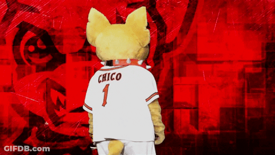 Wild Things Mascot Hand Clap GIF