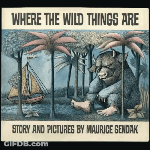 Wild Things Sitting Big Creature GIF