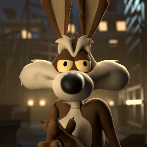 Wile E Coyote Electrocuted GIF