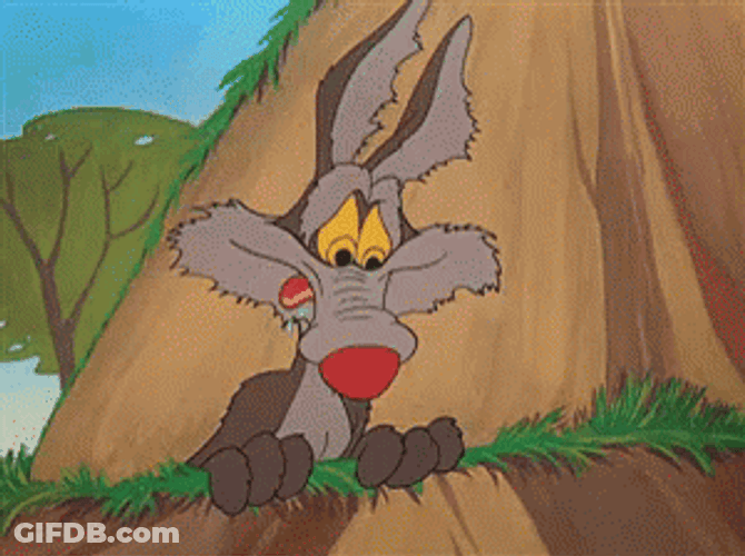 Wile E Coyote Hungry GIF
