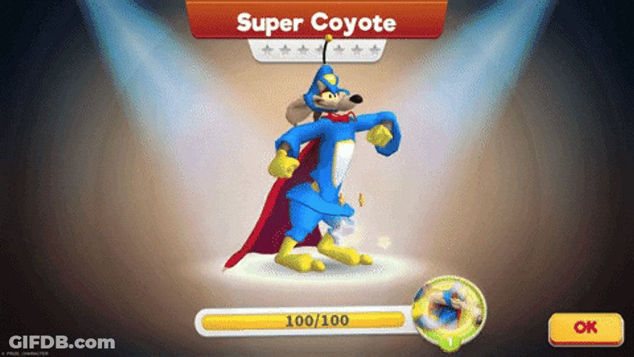 Wile E Coyote Super Coyote GIF