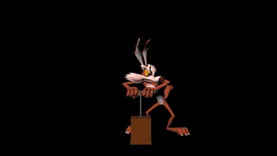 Wile E Coyote TNT Explosive Fail GIF