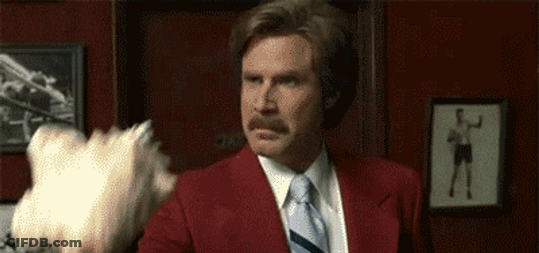 Will Ferell Blowing GIF