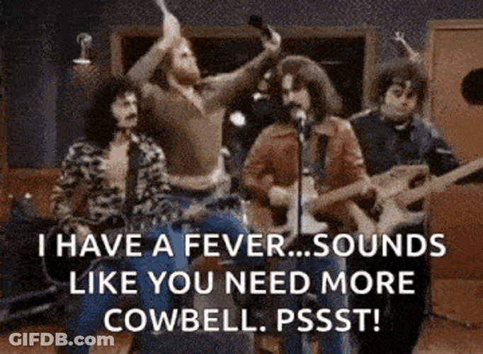Will Ferrell Cowbell GIF