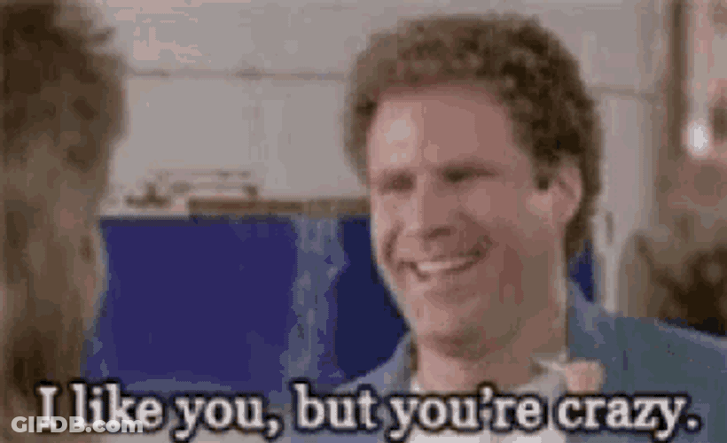 Will Ferrell Crazy GIF