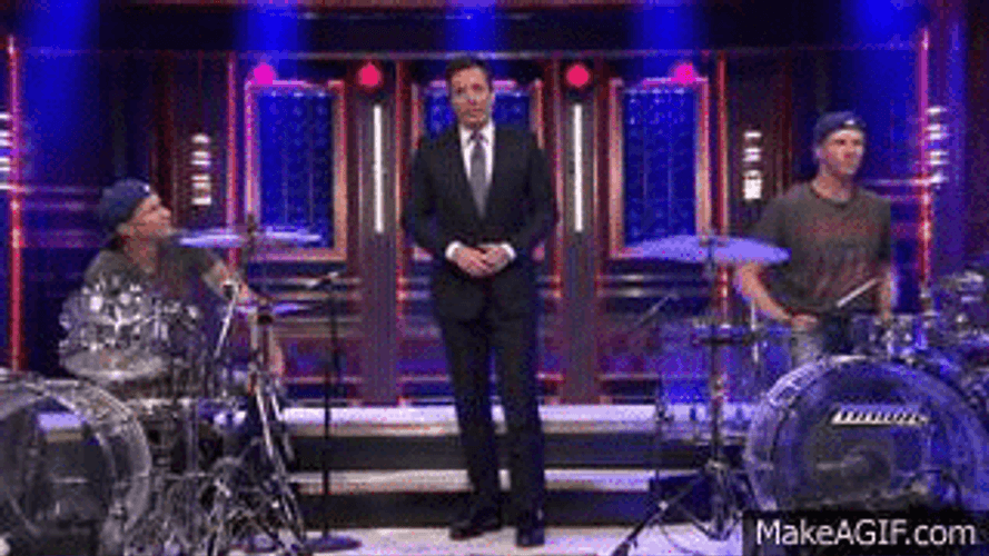Will Ferrell Drum Off GIF