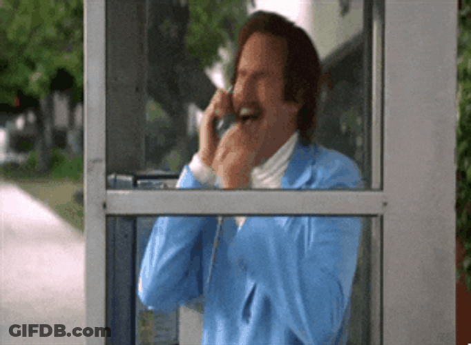 Will Ferrell Emotional Meltdown At Photobooth GIF