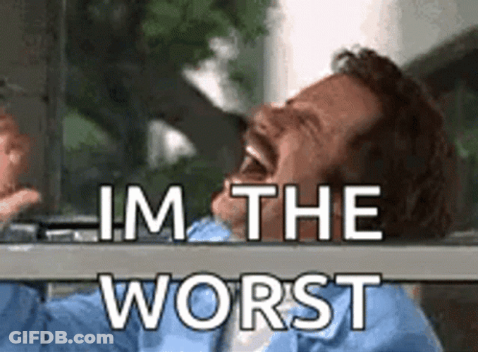 Will Ferrell Im The Worst GIF