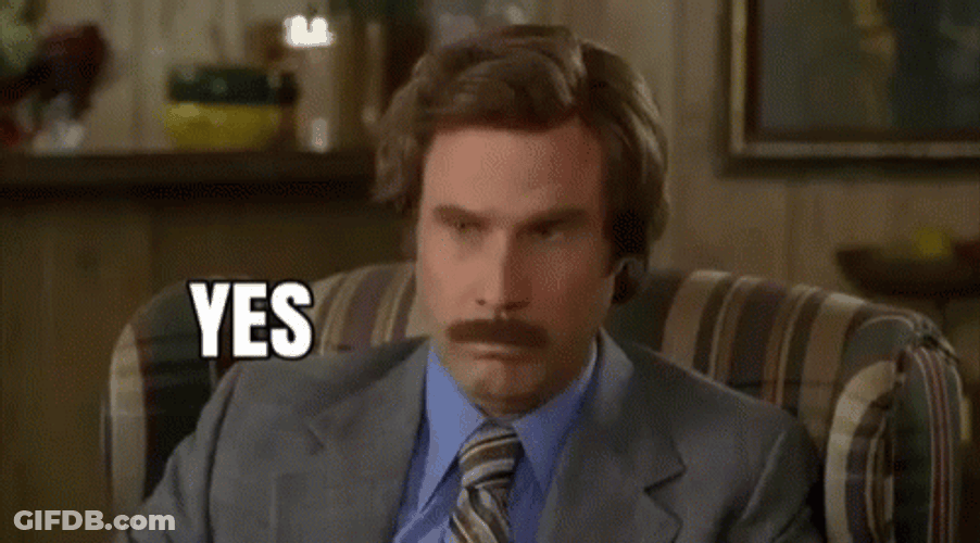 Will Ferrell Nod Yes Please GIF
