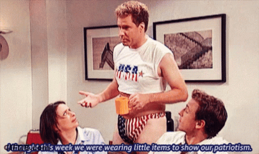 Will Ferrell Patriotism GIF