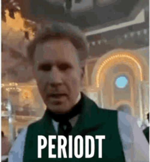 Will Ferrell Period Cutthroat Gesture GIF