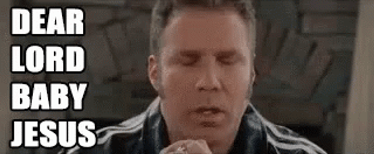 Will Ferrell Praying GIF