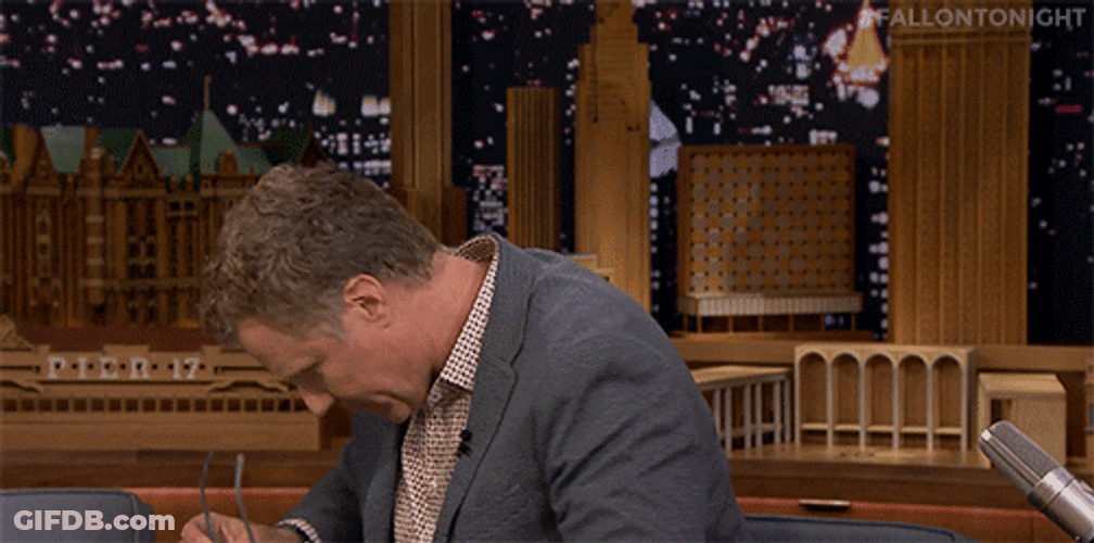 Will Ferrell Wear Glasses Straight Face GIF