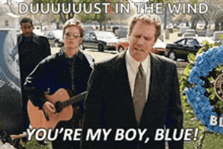 Will Ferrell You're My Boy Blue GIF