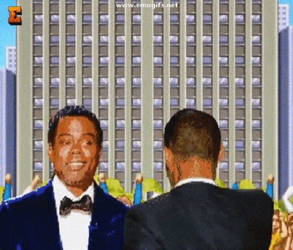 Will Smith Chris Rock Slap Insert Coin Meme GIF