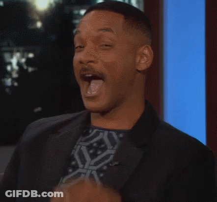 Will Smith In Suit And Tie Making Funny Face GIF