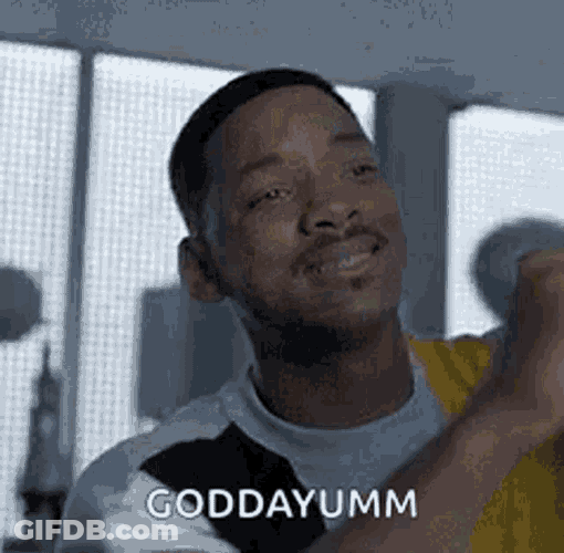 Will Smith Oh Damn GIF