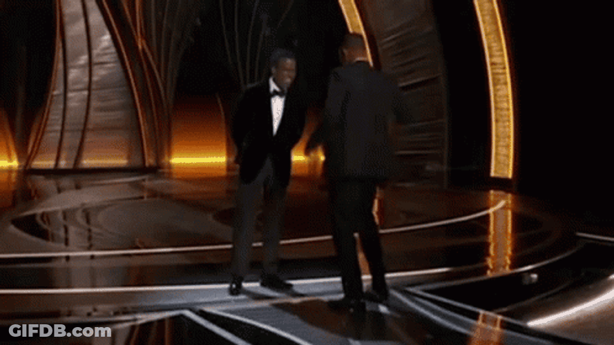 Will Smith Slap Chris Rock GIF