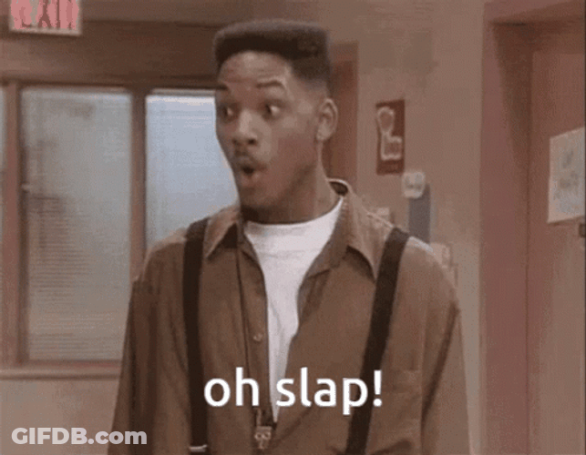 Will Smith Slap Oh Shocked GIF