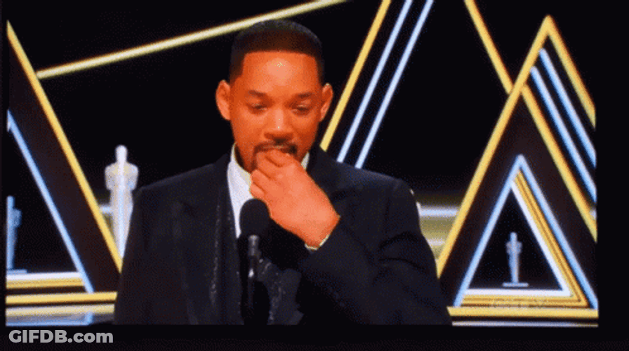 Will Smith Speech At Oscars GIF