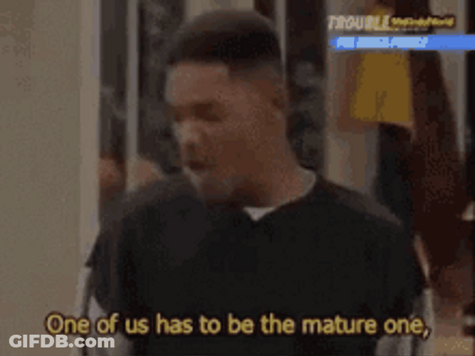 Will Smith Talking About One Has To Be Matured GIF