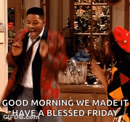 Will Smith We Made It GIF