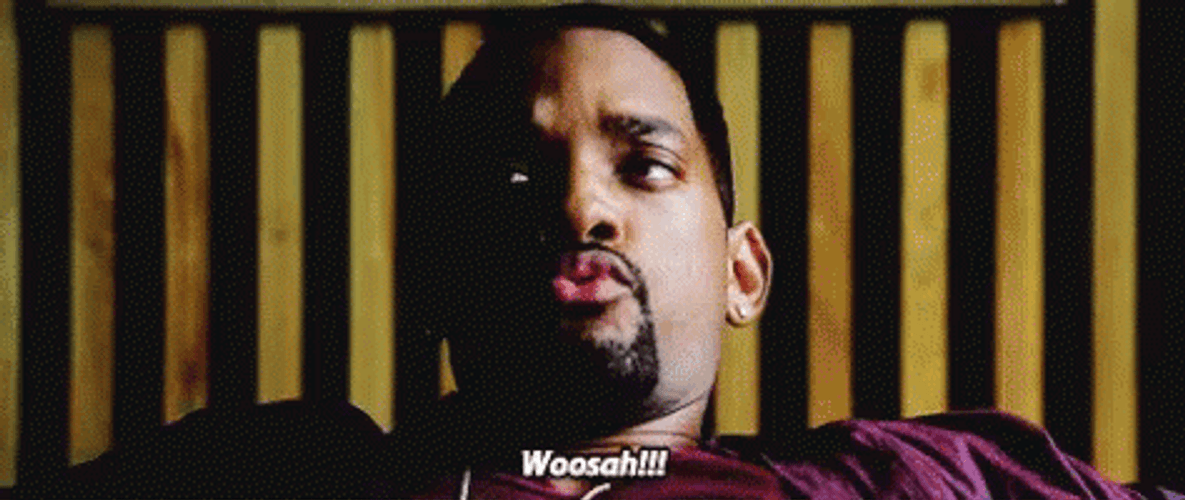 Will Smith Woosah Meditate GIF