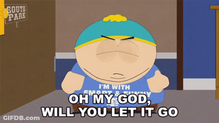 Will You Let It Go South Park Carman GIF